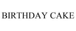BIRTHDAY CAKE trademark