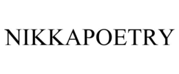 NIKKAPOETRY trademark