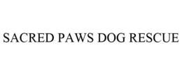 SACRED PAWS DOG RESCUE trademark