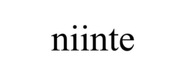 NIINTE trademark