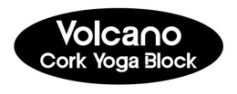 VOLCANO CORK YOGA BLOCK trademark