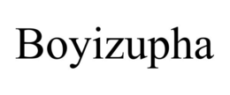 BOYIZUPHA trademark