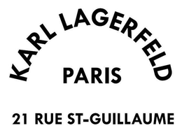 KARL LAGERFELD PARIS 21 RUE ST-GUILLAUME trademark