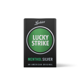 LUCKIES LUCKY STRIKE MENTHOL SILVER AN AMERICAN ORIGINAL trademark