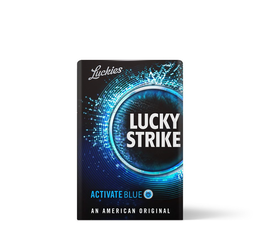 LUCKIES LUCKY STRIKE ACTIVATE BLUE AN AMERICAN ORIGINAL trademark