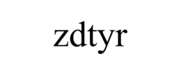 ZDTYR trademark