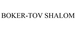 BOKER-TOV SHALOM trademark