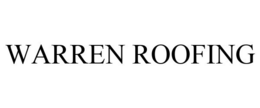 WARREN ROOFING trademark