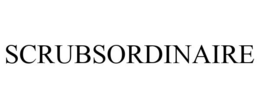 SCRUBSORDINAIRE trademark