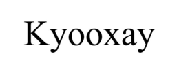 KYOOXAY trademark