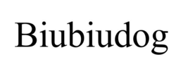 BIUBIUDOG trademark