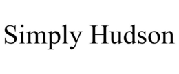SIMPLY HUDSON trademark