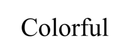 COLORFUL trademark
