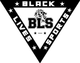 BLACK LIVES SPORTS BLS trademark