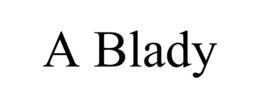 A BLADY trademark