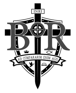 INRI BOR AD COMPARARIM ENIM AGIS trademark