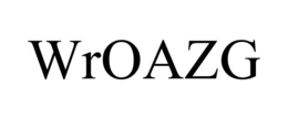 WROAZG trademark