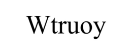 WTRUOY trademark
