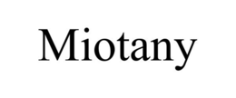 MIOTANY trademark