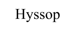 HYSSOP trademark