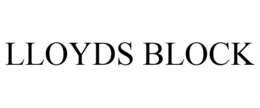LLOYDS BLOCK trademark