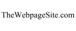 THEWEBPAGESITE.COM trademark