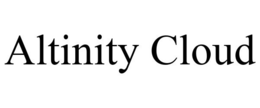 ALTINITY CLOUD trademark