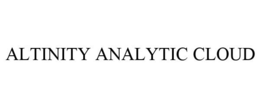 ALTINITY ANALYTIC CLOUD trademark