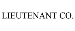 LIEUTENANT CO. trademark