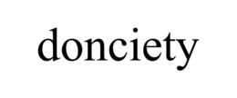 DONCIETY trademark