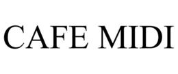 CAFE MIDI trademark