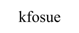KFOSUE trademark