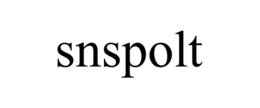 SNSPOLT trademark