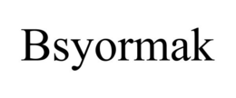 BSYORMAK trademark