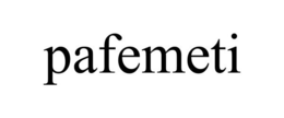 PAFEMETI trademark