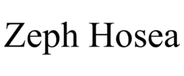 ZEPH HOSEA trademark