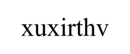 XUXIRTHV trademark