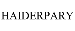 HAIDERPARY trademark