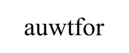 AUWTFOR trademark