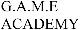 G.A.M.E ACADEMY trademark