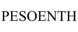 PESOENTH trademark