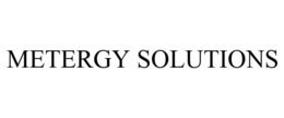 METERGY SOLUTIONS trademark