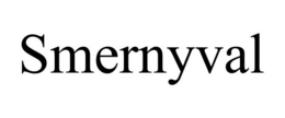 SMERNYVAL trademark