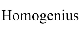 HOMOGENIUS trademark