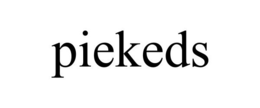 PIEKEDS trademark