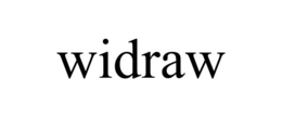 WIDRAW trademark