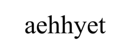 AEHHYET trademark