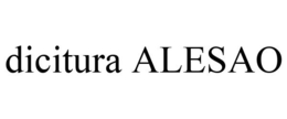 DICITURA ALESAO trademark