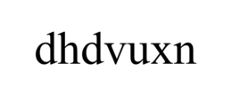 DHDVUXN trademark