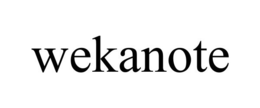 WEKANOTE trademark